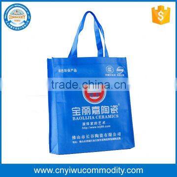 Plastic brand logo non woven shopping bag made in China