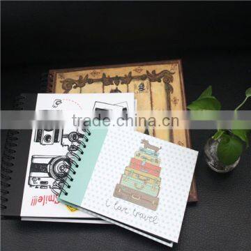 Spiral Photo Ahlbum, Handmade Paper Scrapbook Style Photo Album photo-4
