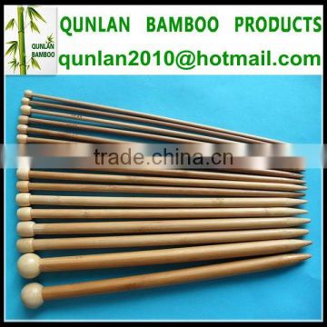 Eco-friendly Single Pointed Bamboo Needles