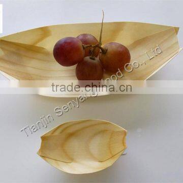 disposable eco-friendly pine wooden craft ship