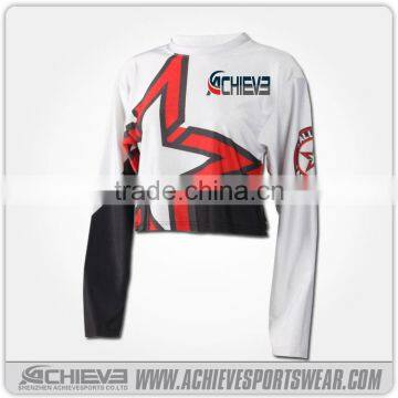 Custom T Shirt Printing Unisex /Sublimation Printing for Long Sleeve T Shirt