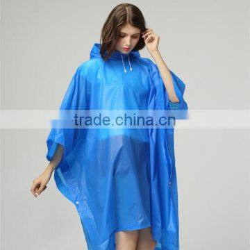 Resuable Foldable Waterproof Bicycle Camping Travling PVC Raincoat Rain Poncho With Logo photo-6