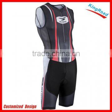 Sublimation printing Triathlon Short John Wetsuit
