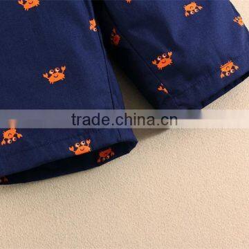 Design Crab Boys Pants Supplier 2015 Summer Mom and Bab Kids Clothing Wholesale photo-4