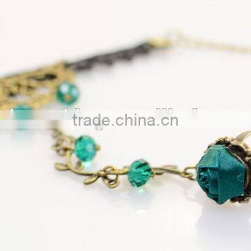 Hot Sale South Korean Jewelry Antique Lace Diamond Jewelry Sets Wholesale photo-3