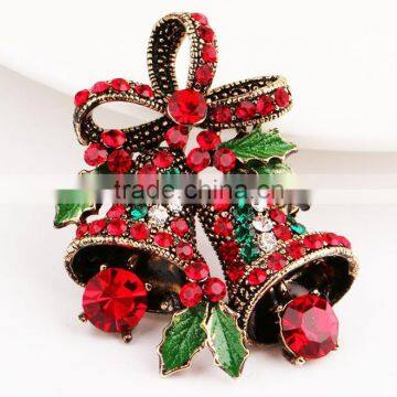 Zm53211a 2016 Christmas Decoration Wholesale Beautiful Diamond Brooch for Festival photo-2