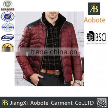 2015 New Fashion Stylish Cheap China Ultralight Down Jacket For Man