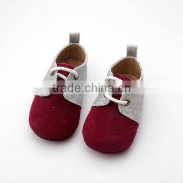 Hop Selling Kids Oxford Shoes Leather Baby Oxfords for Babie photo-2