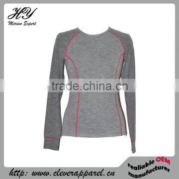 New Stylish Baselayer Women Wool Merino Sportswear photo-5