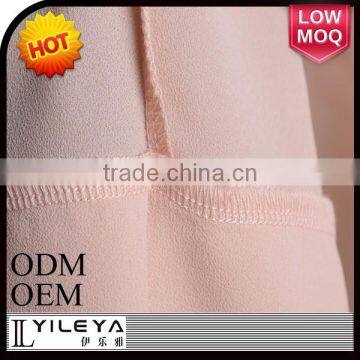 Elegant Pink Women Blouse for Middle Aged Women photo-4