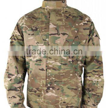 2016 New Mens Military Camoflage Camo Shirt Army Combat Jacket photo-3
