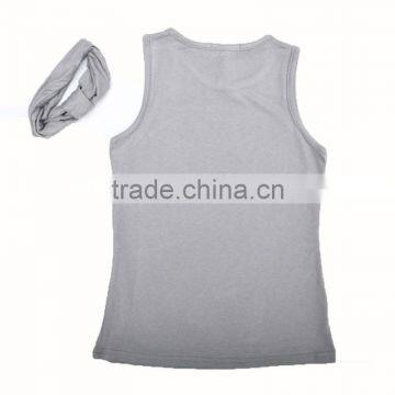 Wholesale 3 Pieces Kids t Shirt Casual Beach Wear Set w/ Headband photo-3