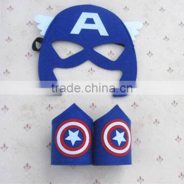 Superhero Costume Felt Eye Mask ,Party Mask,Superhero Mask For Sale