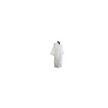 Luxury Hotel Bathrobes Velvet Cloth Pajamas Gown Shawl Collar OEM