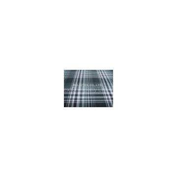 100% Organic Cotton Yarn Dyed Plain Weave Plaid Shirt Fabric