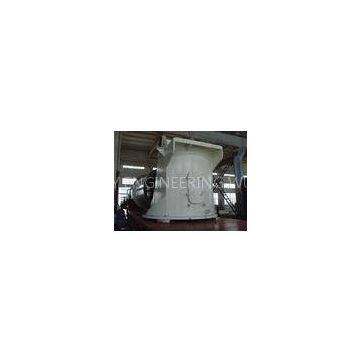 White AISI Q345 Marine Crane Pedestal For Lifting Machinery , Marine Crane Parts