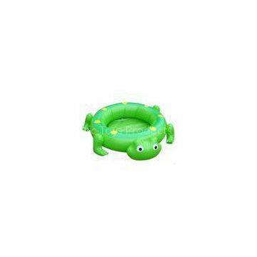 Green Frog Pvc Inflatable Water Toys Boat For Kids Sporting