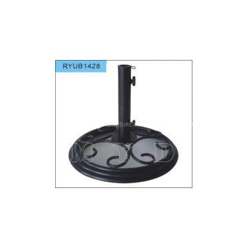 Outdoor 9kgs round cast iron umbrella base