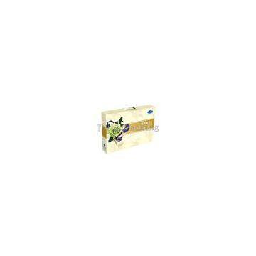 Eco-Friendly Practial Yellow Paper Tea Box