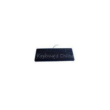 IP65 vandal proof industrial & military black metal marine keyboards,backlight optional