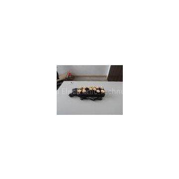 Flickering LED Candles , Electroplating  ABS plastic LED battery candles