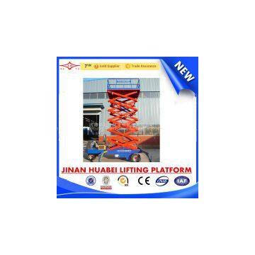 China Low Price Four Wheel Scissor Lift Platform