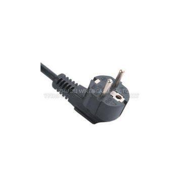 EUROPE POWER CORD AND PLUG WITH VDE APPROVE