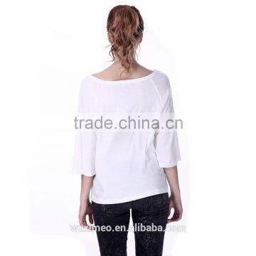 New Coming Updated 100% Cotton Lady t Shirt photo-4