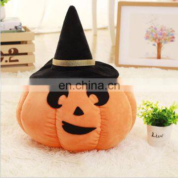 Soft Decorative Halloween Pumpkin Crescent Love Expression Cotton Cushion Wholesale photo-2