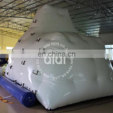 0.9mm pvc tarpaulin inflatable iceberg water toy, water iceberg