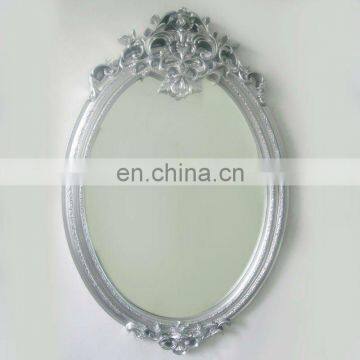 Elegent silvery dressing glass