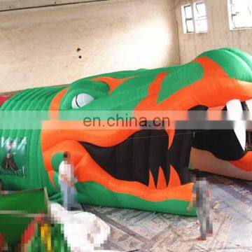 popular inflatable entrance tunnel,inflatable crocodile tunnel