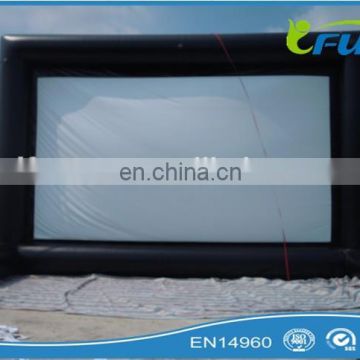 Outdoor inflatable movie screen/inflatable screen/inflatable projector screen