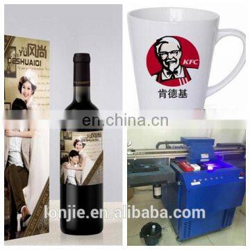 Fast speed wine bottle uv printer for home use