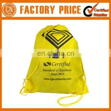 Promotional Polyester Non woven Drawstring Bags