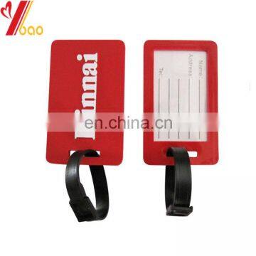 Travel Plastic Cute Silicone Label Id Luggage Tag, Personalized PVC Name Tag photo-3
