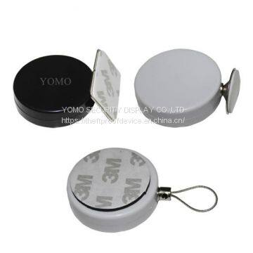 Round Anti-Theft Display Pull Box with round disk end,r,Retracting Display Cable,Retracting Security Cable