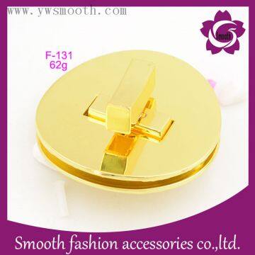 Metal Fashion Rotated Gold Plate Handbags Bag Lock Hardware Accessories