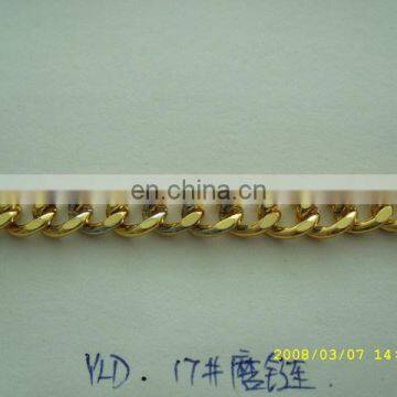 Manufacturer supply hardware accessories cuban link chains new gold chain design man