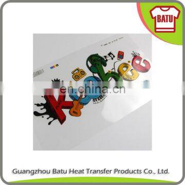 Wholesale custom printing plastisol transfers