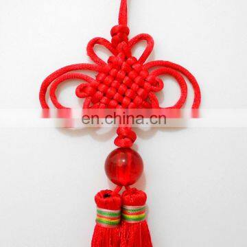 Small lucky red Chinese knot decorative and buttons