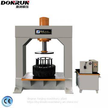 Solid forklift tire / tyre change hydraulic press 150ton