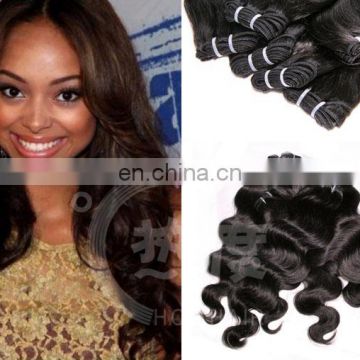 Ruimei hair products 2014 AAAAAA grade indian human virgin remy hair bundles Indian body wave