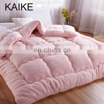 Wholesale Custom Warm Lamb Fleece Baby Bed Quilt photo-3