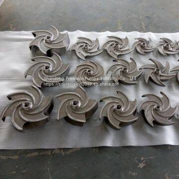 Standard ANSI B73.1 Process Pump Parts CD4M Titanium Goulds 3196 Pump Impeller photo-2