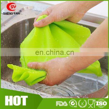 FDA Standard Size 40*30cm Safe Durable Silicone Dining Table Mat photo-4