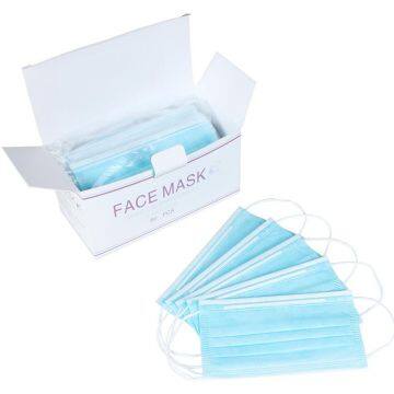 Medical surgical Disposable 3 ply Face Mask with earloop