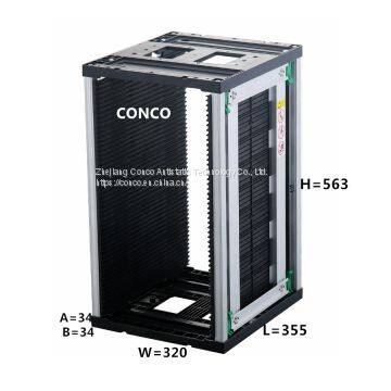 355 x 320 x 563 mm High quality pcb holder rack plastic pcb storage magazine rack