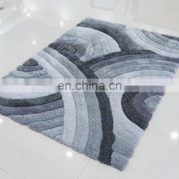 House hold modern custom pvc floor shaggy carpets and rugs for sale