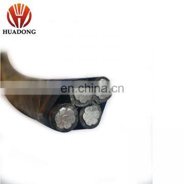 3x95 70 25mm2 Overhead Transmission Line Abc Cable Triplex Aluminum Cable Type URD - Rider 500-500-350